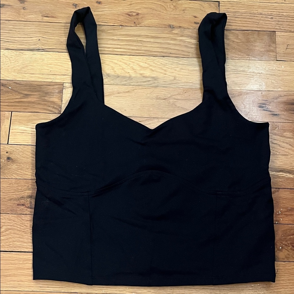 Abercrombie & Fitch Double-Layered Seamless Fabric Corset Tank